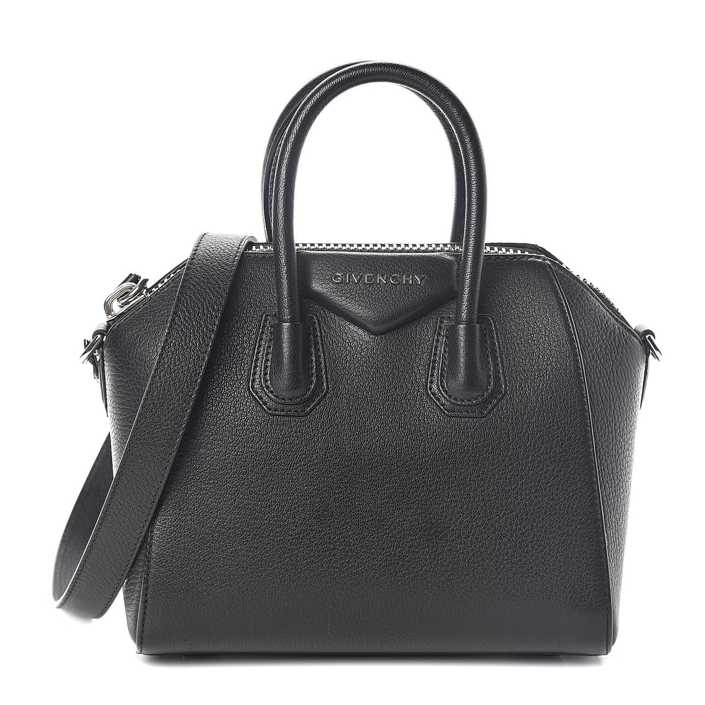 Sugar Goatskin Mini Antigona Black