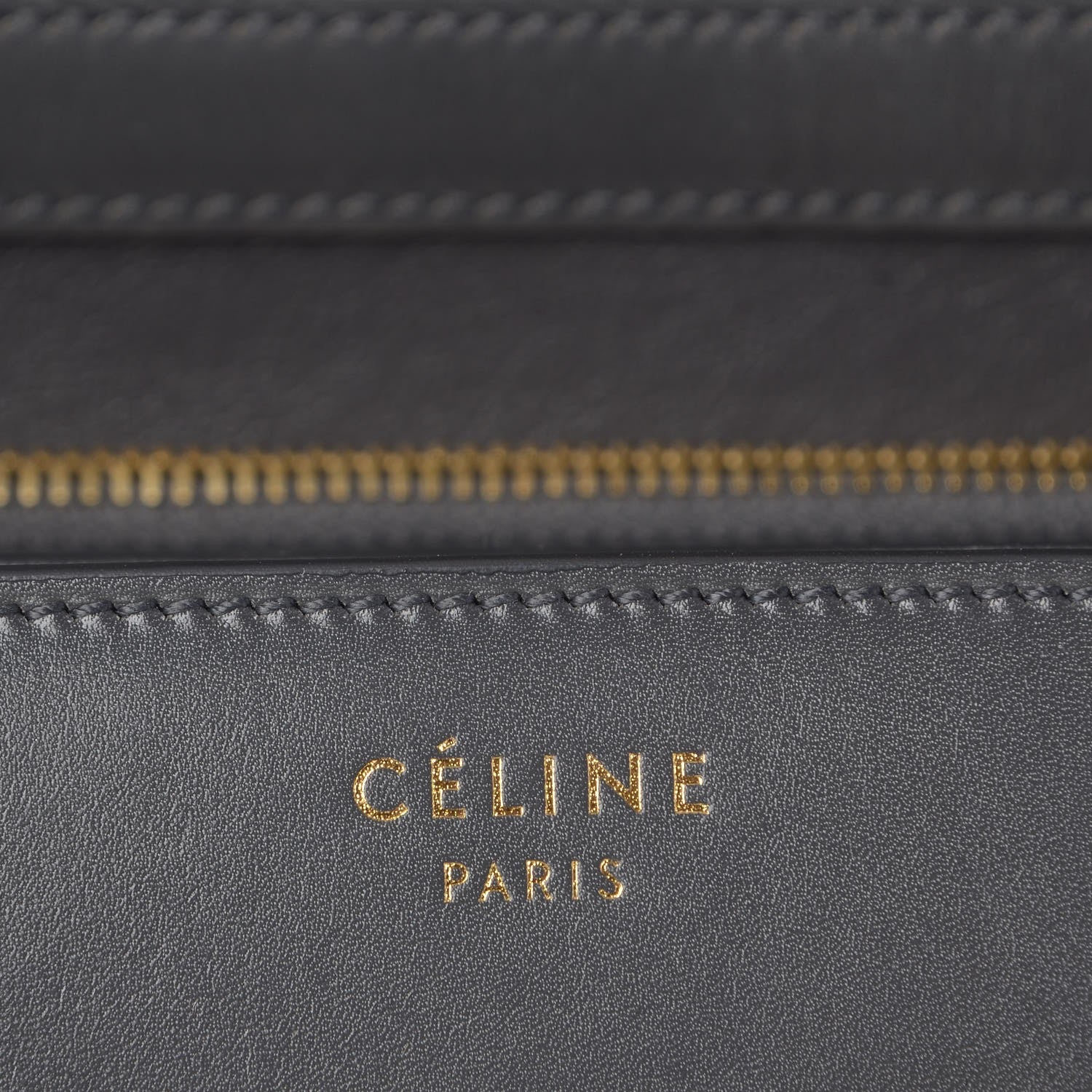 Celine Box Calfskin Medium Classic Box Flap Bag Grey 5 of 8