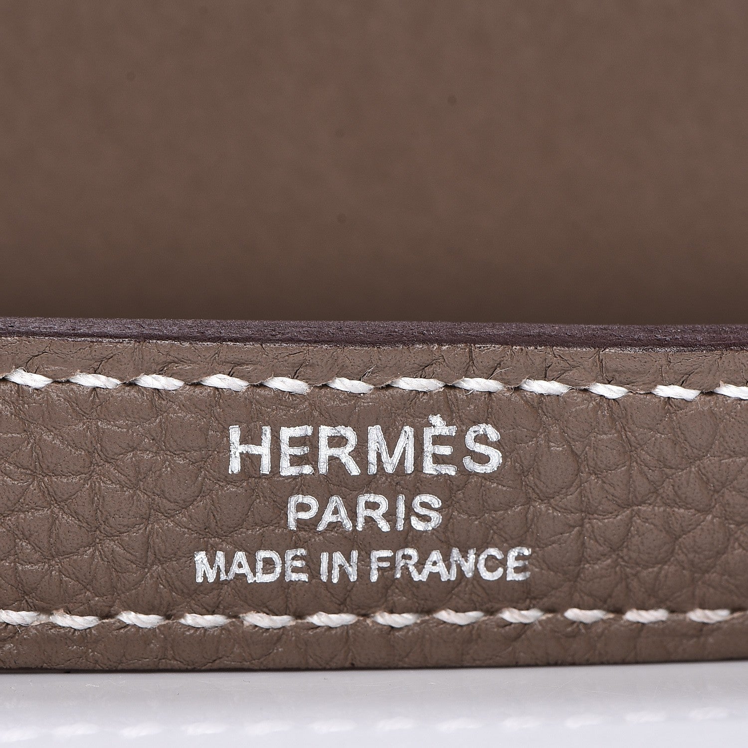Hermes Togo Kelly Retourne 28 Etoupe 29 of 36