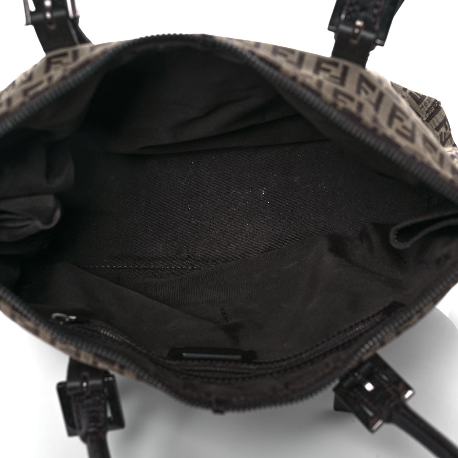 Fendi Zucchino Tote Tobacco Beige 3 of 9