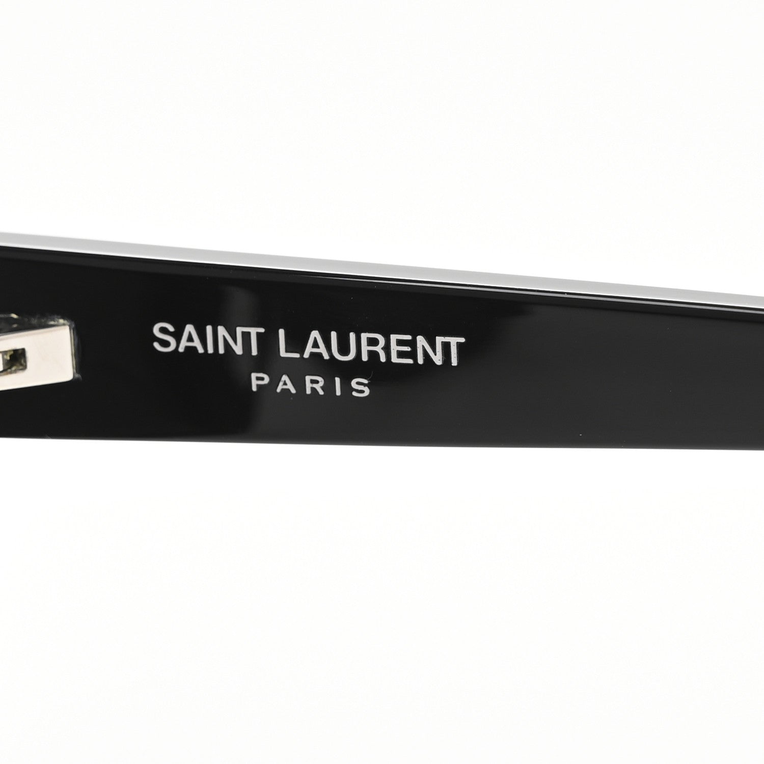 Saint Laurent Acetate Mica Cat Eye Sunglasses SL 276 Black 5 of 8
