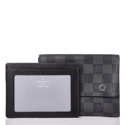 Louis Vuitton Damier Graphite Compact Modulable Wallet 3 of 8