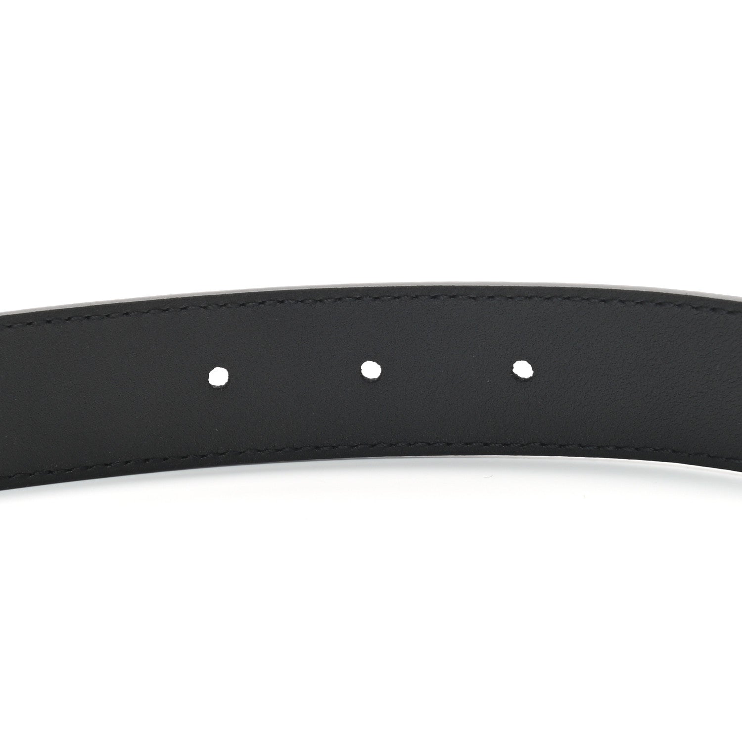 Gucci Calfskin Zumi 30mm Belt 85 34 Black 4 of 5