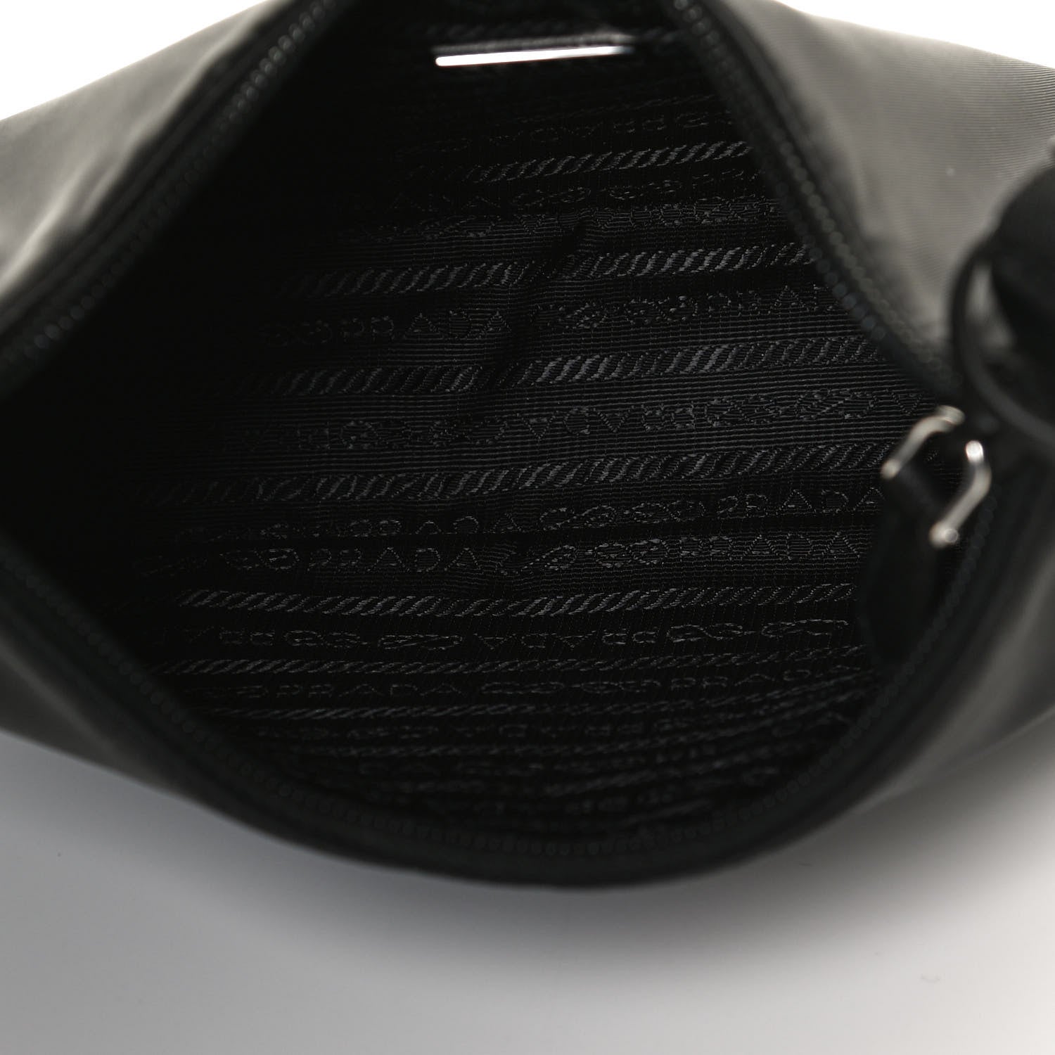 Prada Tessuto Nylon Mini Re-Edition 2000 Bag Black 5 of 12