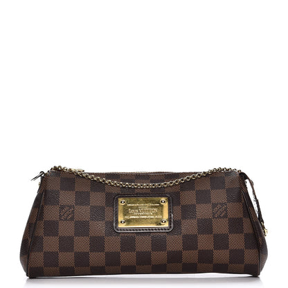 Louis Vuitton Damier Ebene Eva Clutch 1 of 11