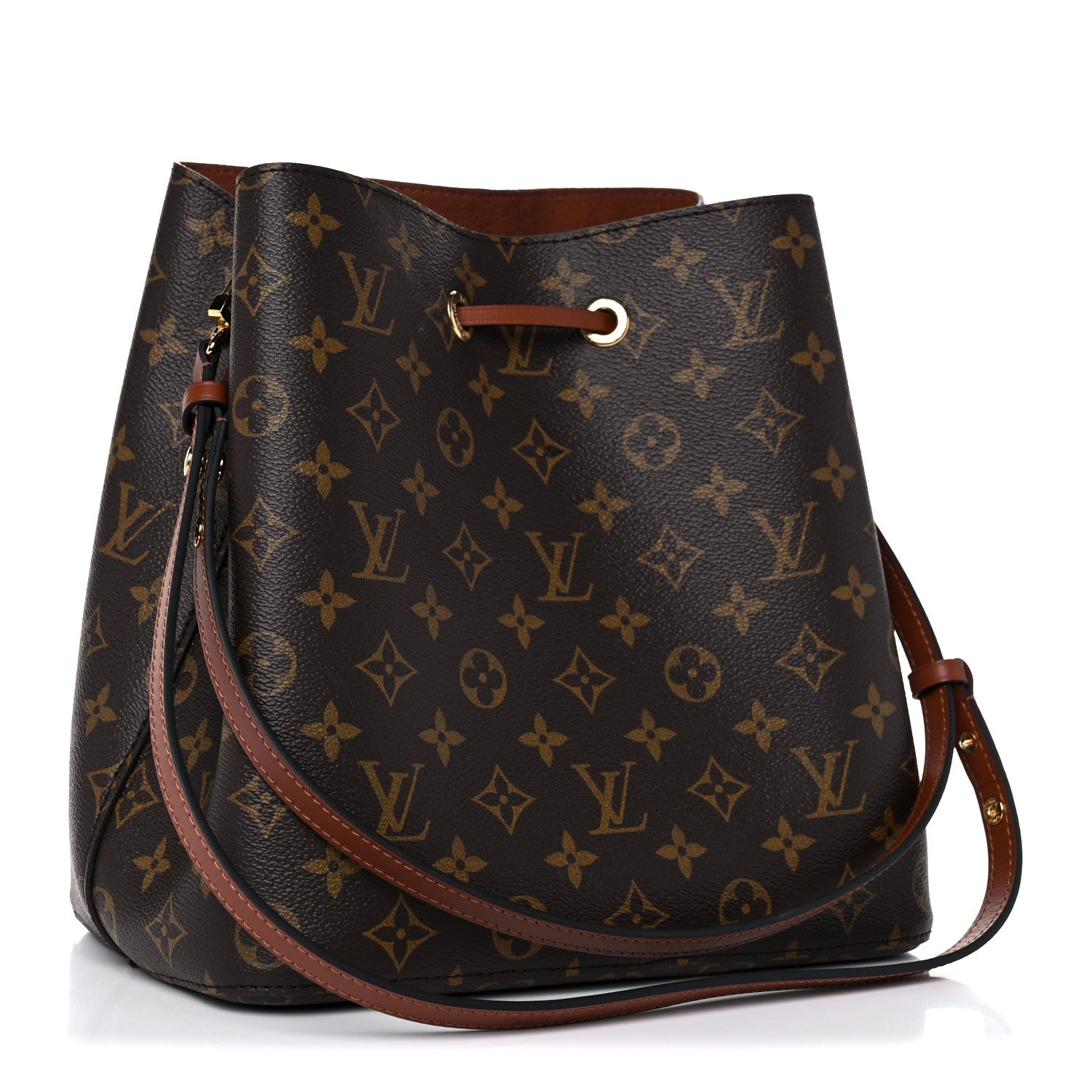 Louis Vuitton Monogram Neonoe MM Caramel 3 of 8