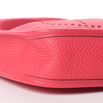 Hermes Taurillon Clemence Evelyne TPM Rose Extreme 10 of 12