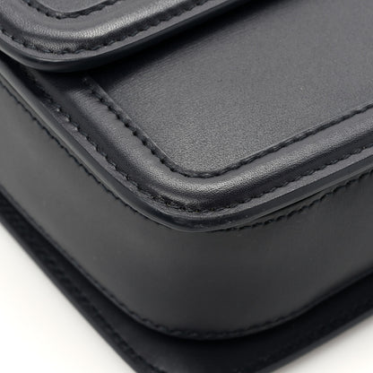Saint Laurent Box Calfskin Monogram Medium Solferino Satchel Deep Marine 12 of 14