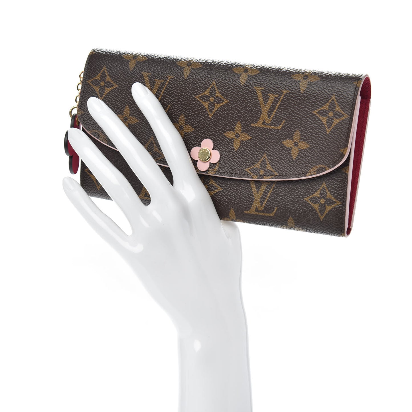 Monogram Bloom Flower Emilie Wallet