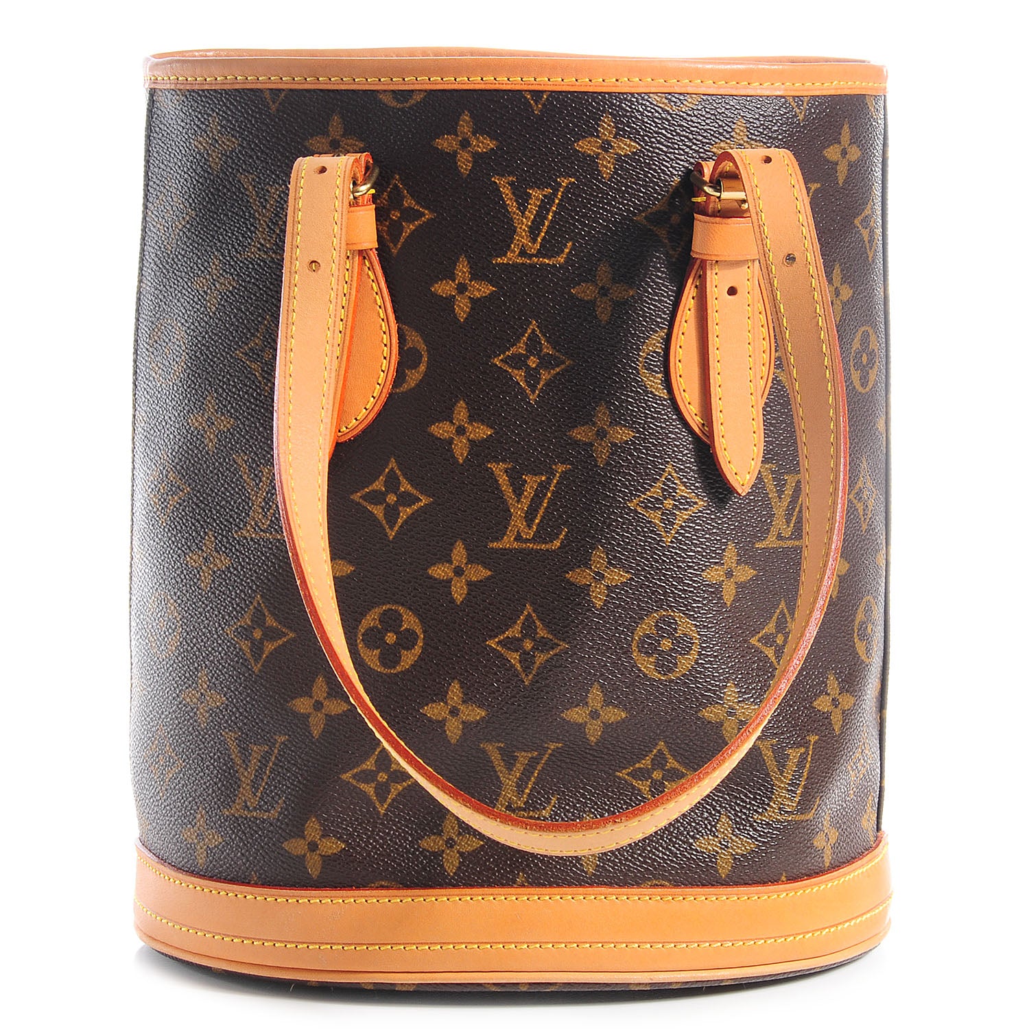 Louis Vuitton Monogram Petit Bucket 23 5 of 11