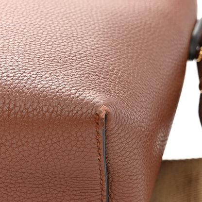 Burberry Calfskin Vintage Check Note Crossbody Bag Tan 11 of 13