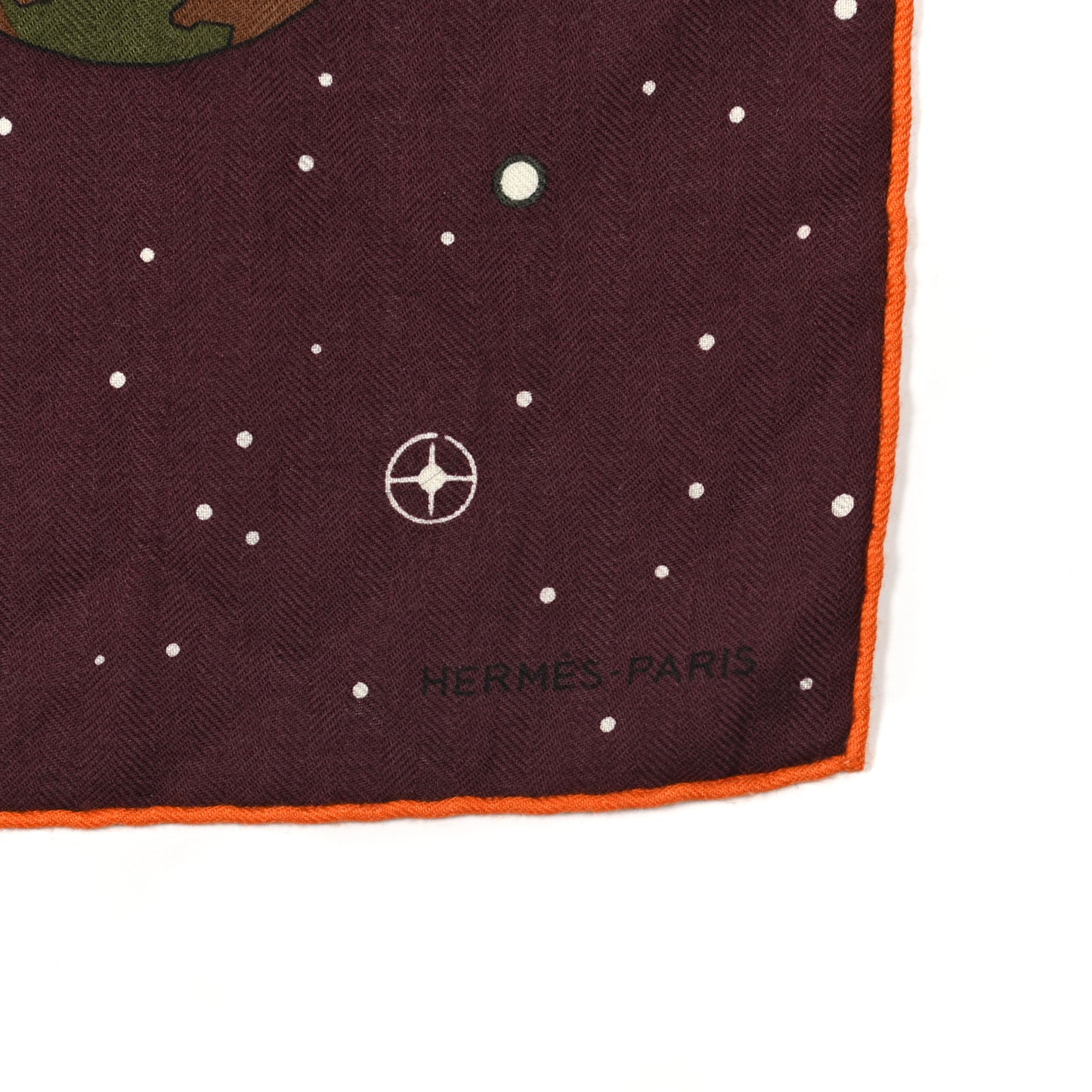 Silk Cashmere Odyssey Scarf 100 Bordeaux Kaki