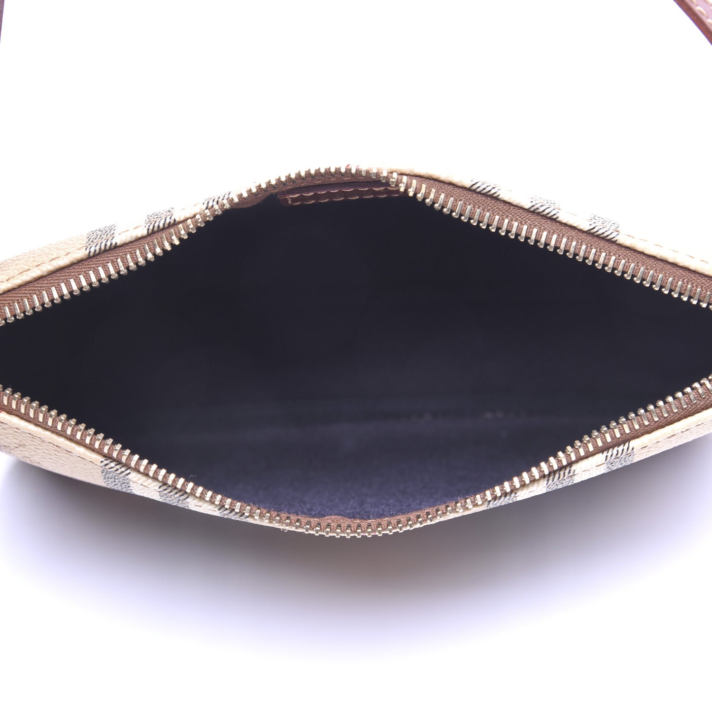 Haymarket Check Pochette Chocolate