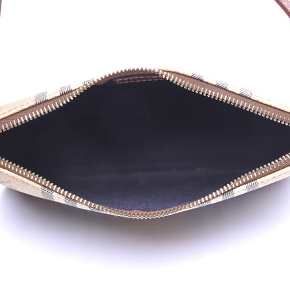 Burberry Haymarket Check Pochette Chocolate 5 of 12