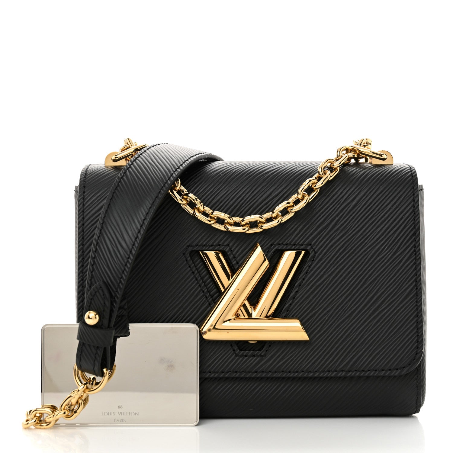 Louis Vuitton Epi Twist Shoulder Bag PM Black 3 of 13