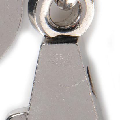 Hermes Palladium Breloque Bag Charm Silver 3 of 4