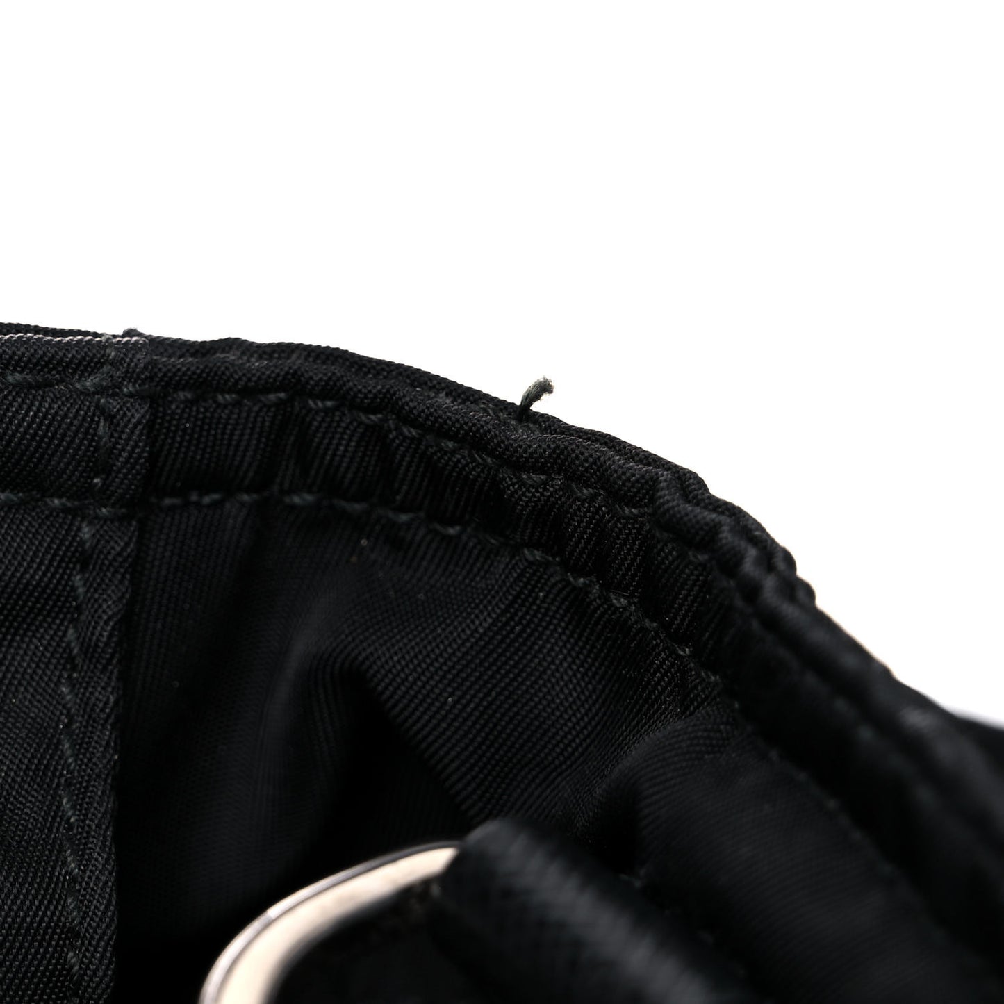 Nylon Vela Baby Bag Black