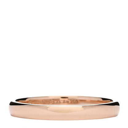 Tiffany 18K Rose Gold 3mm Classic Wedding Band Ring 57 8 1 of 4