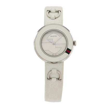 Gucci Stainless Steel Calfskin 27mm U-Play Quartz Watch 1 of 4