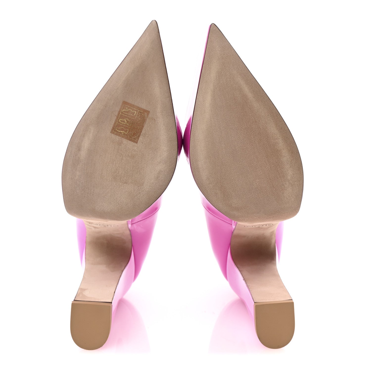 Valentino Garavani Patent Tan-Go 45/135mm Platform Pumps 38 Pink PP 11 of 20