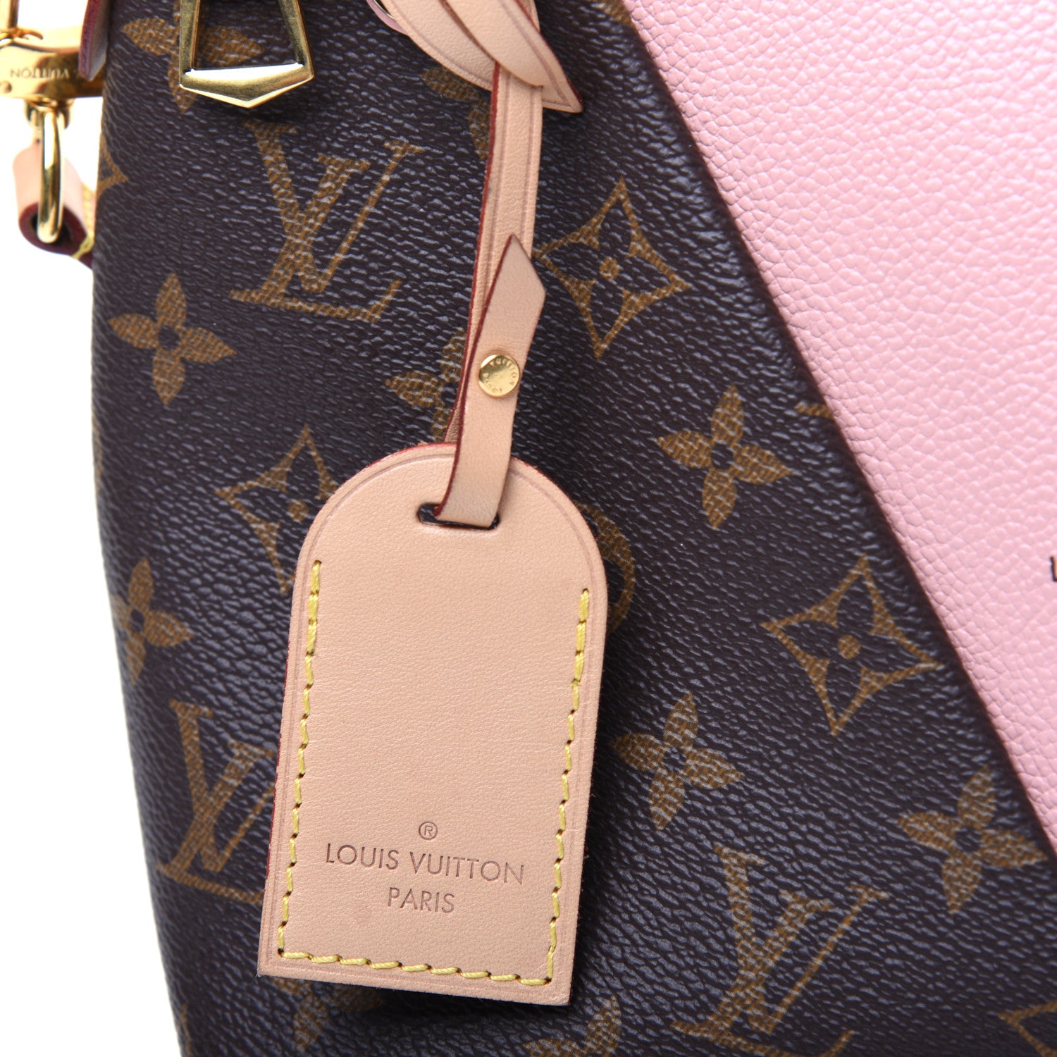 Louis Vuitton Monogram V Tote BB Rose Poudre 13 of 26