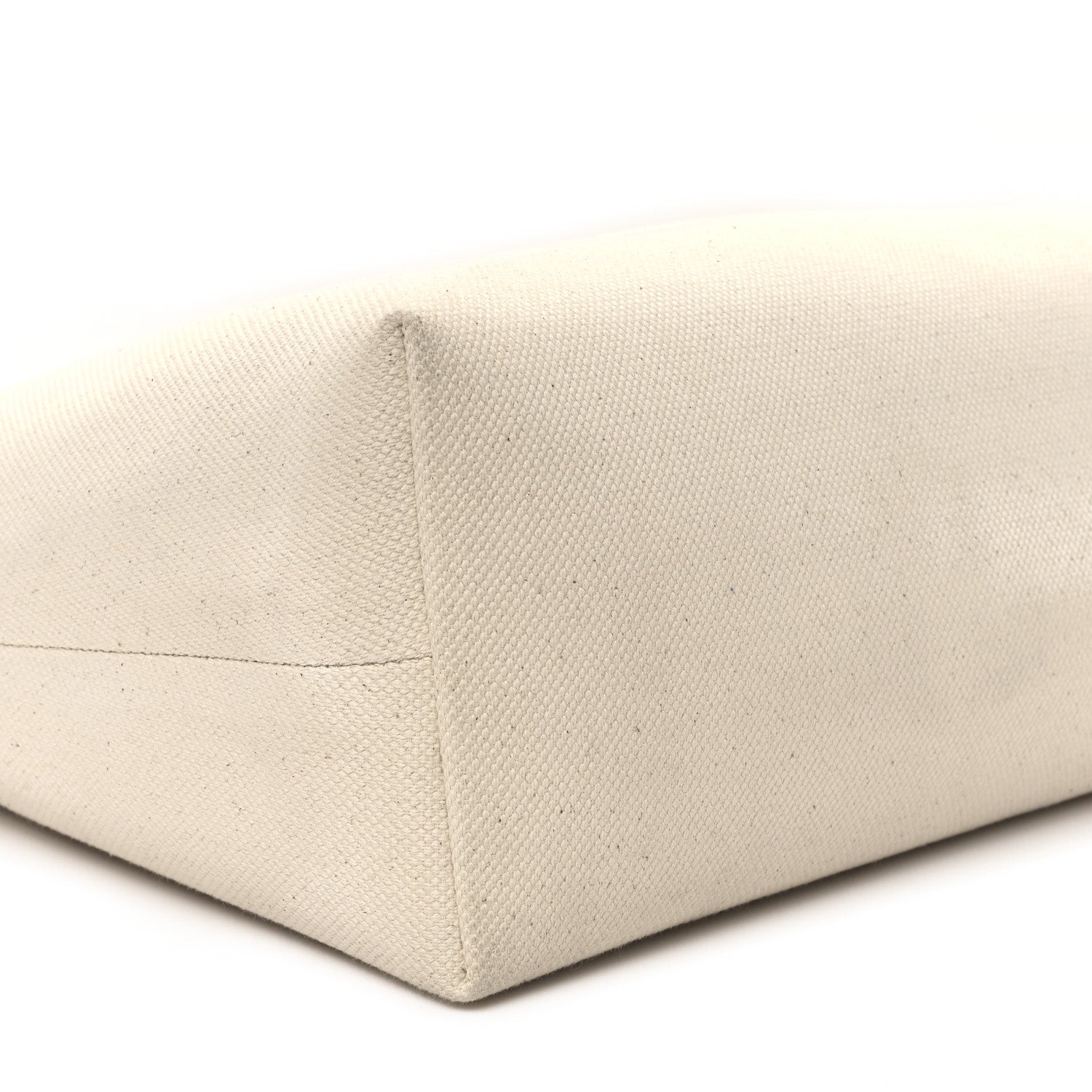 Celine Canvas Calfskin Horizontal Cabas Natural Tan 8 of 10