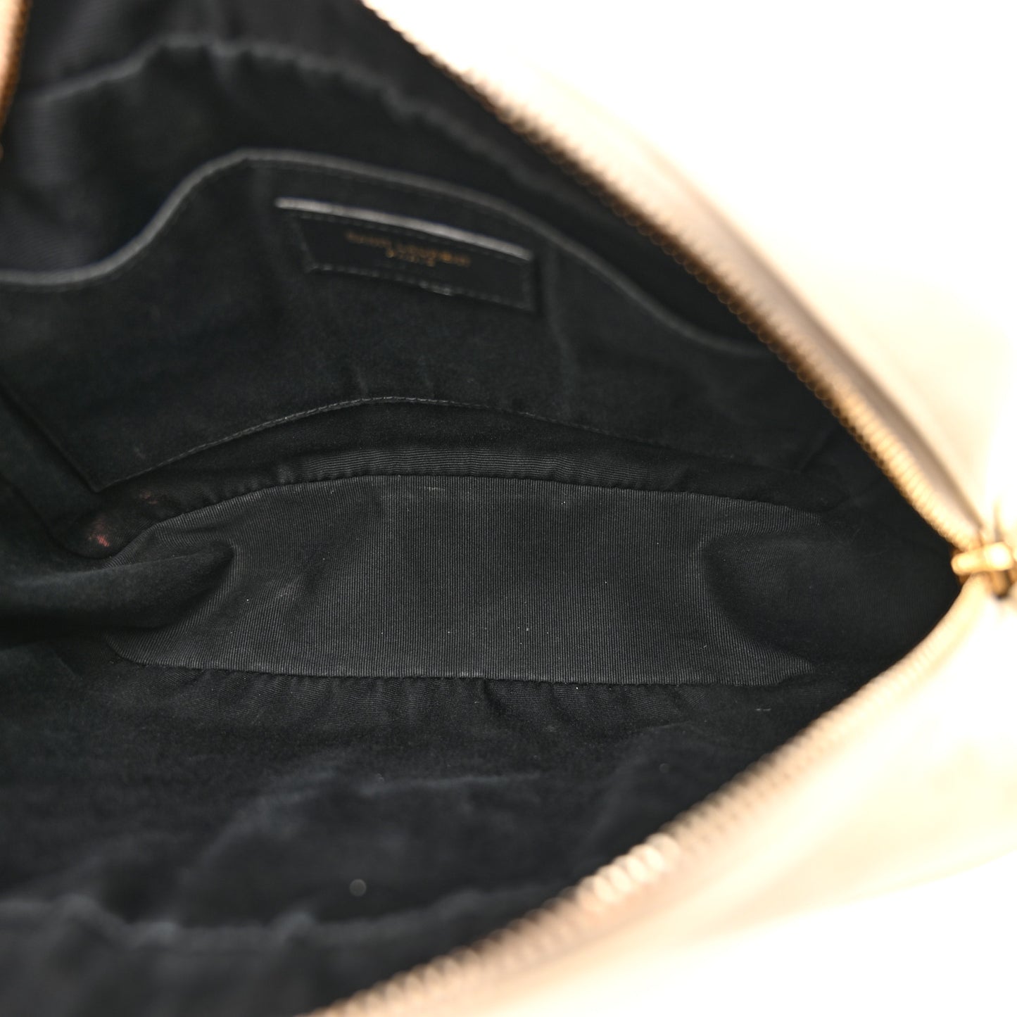 Calfskin Matelasse Monogram Lou Camera Bag Crema Soft