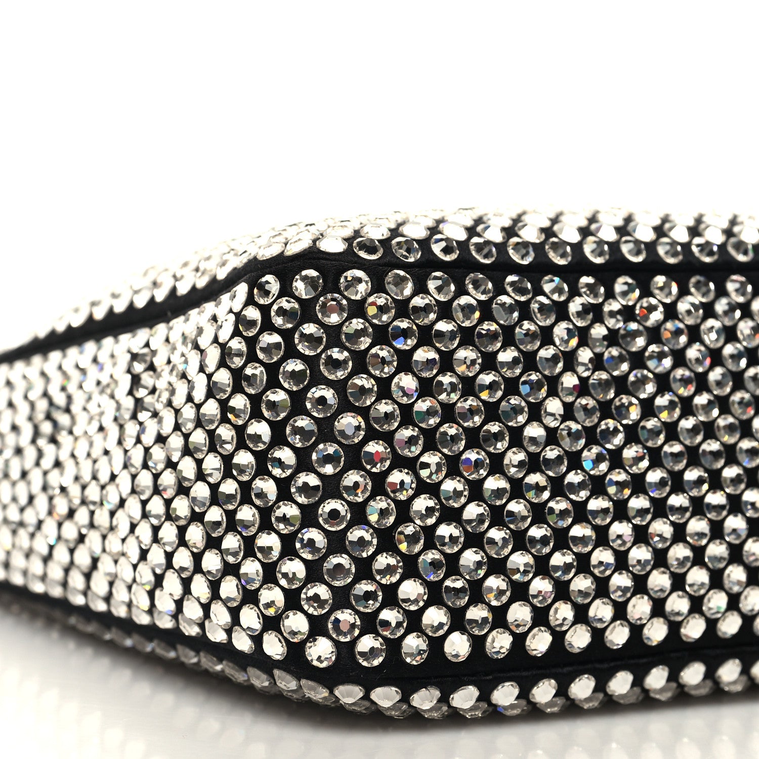 Prada Satin Crystal Mini Re-Edition 2000 Bag Cristal 8 of 10