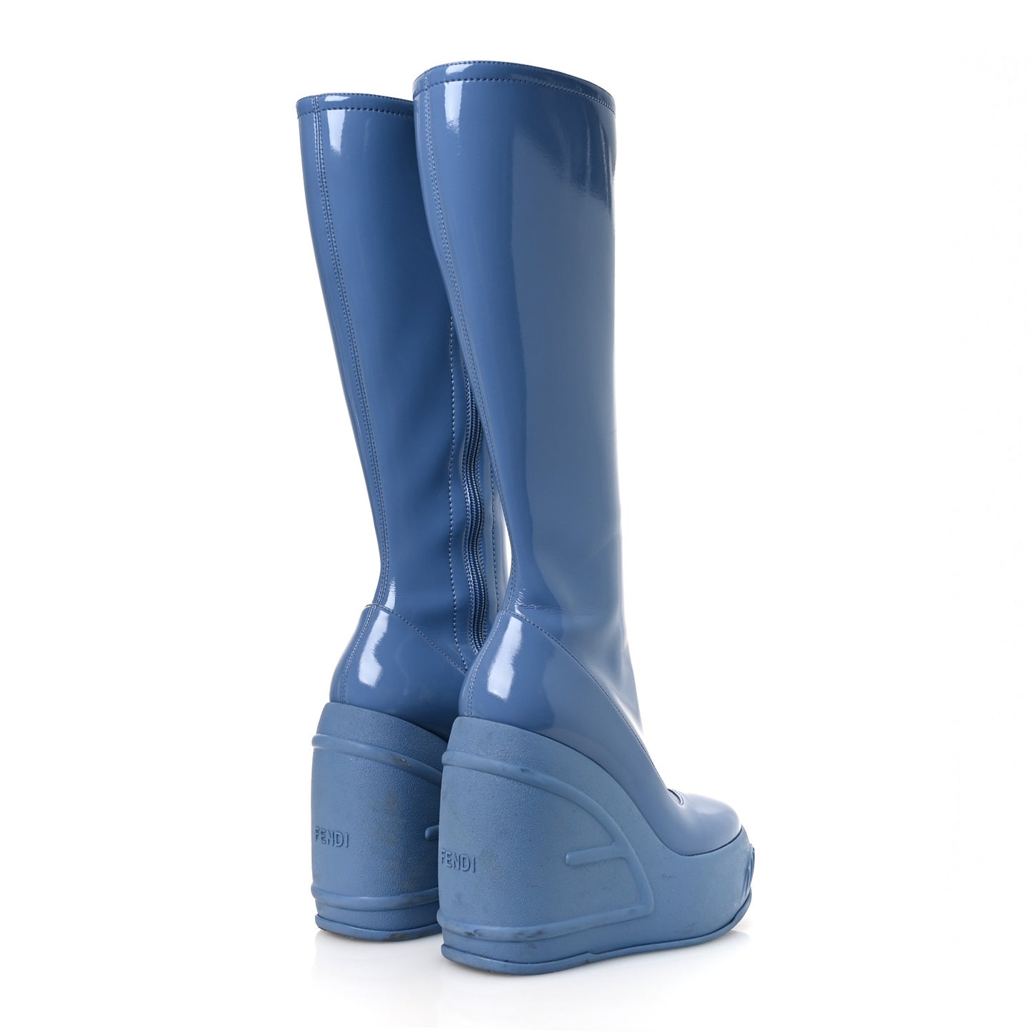Technical Patent Fashion Show Platform 140mm Tall Boots 41 Perfect