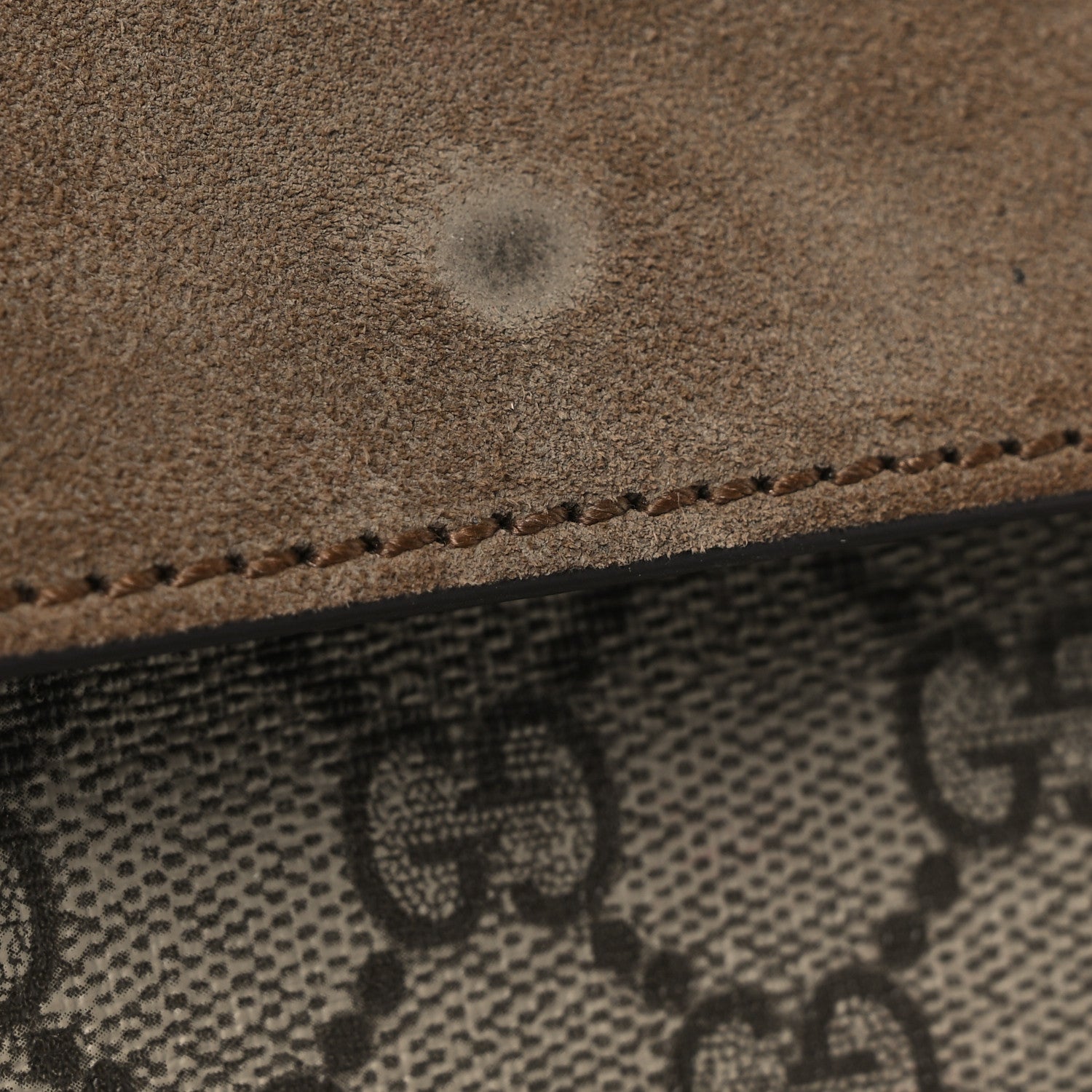 Gucci GG Supreme Monogram Mini Dionysus Shoulder Bag Taupe 11 of 11