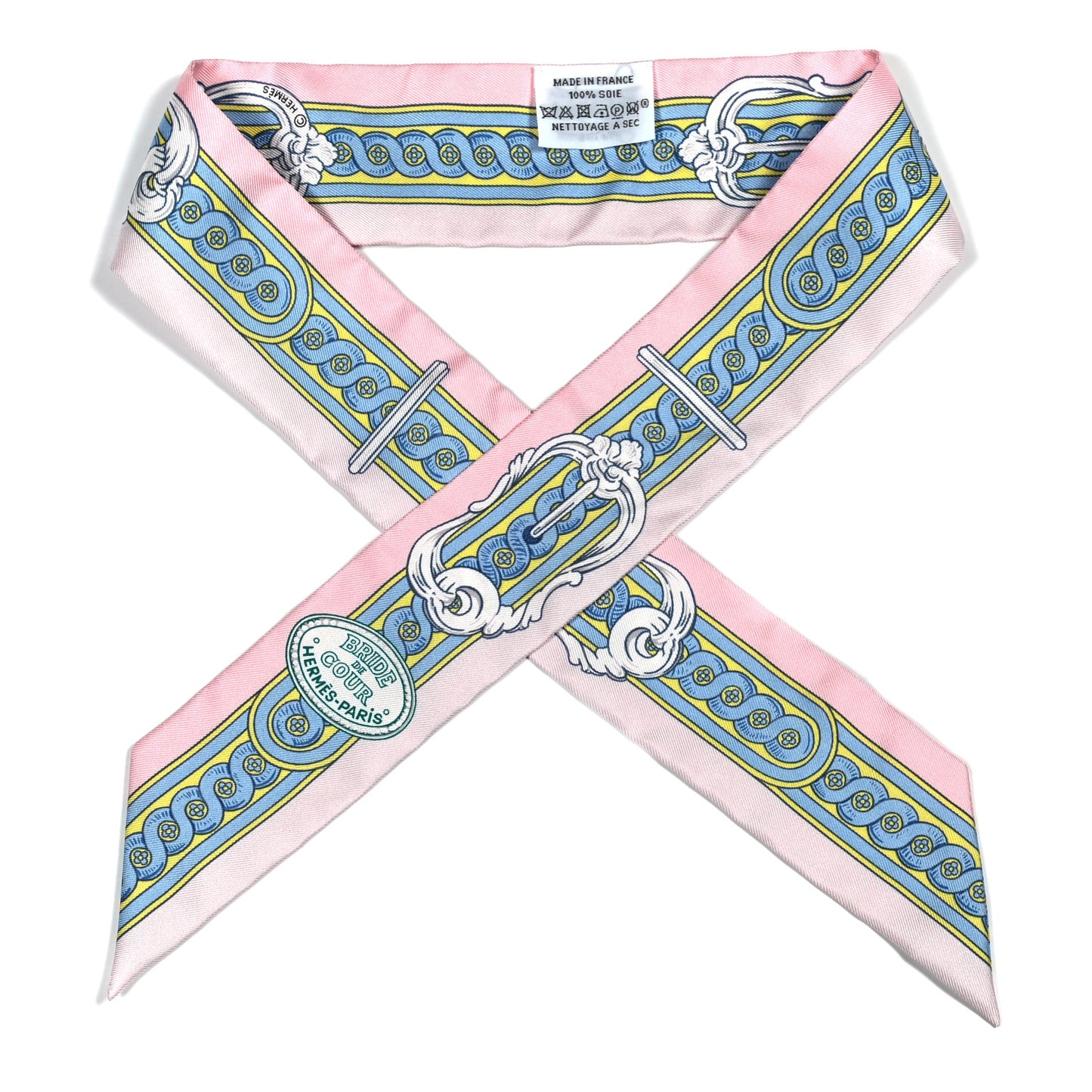 Silk Bride De Cour Twilly Rose Pale Ciel