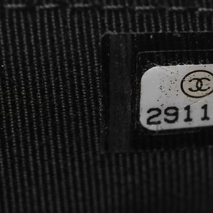 Chanel Aged Calfskin Quilted Reissue 2.55 Wallet On Chain WOC So Black 8 of 11