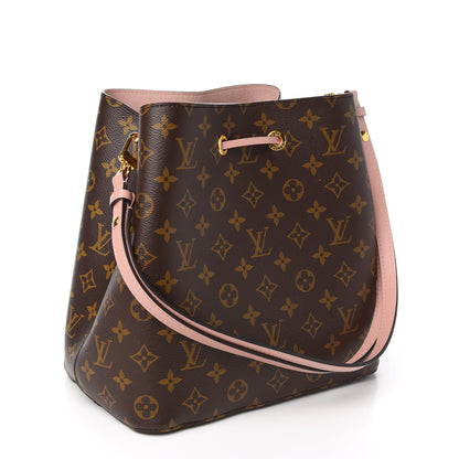 Louis Vuitton Monogram Neonoe MM Rose Poudre 2 of 8