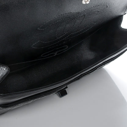 Chanel Aged Calfskin Chevron Quilted 2.55 Reissue 225 Flap So Black 5 of 8