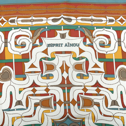 Hermes Silk Esprit Ainou Scarf 90 2 of 6