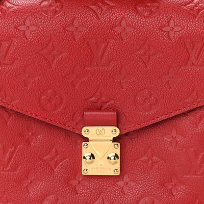 Louis Vuitton Empreinte Pochette Metis Cherry 7 of 9