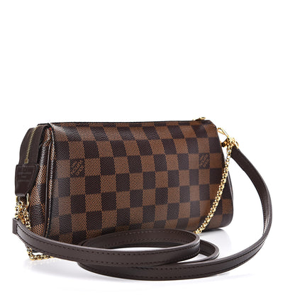 Louis Vuitton Damier Ebene Eva Clutch 3 of 13