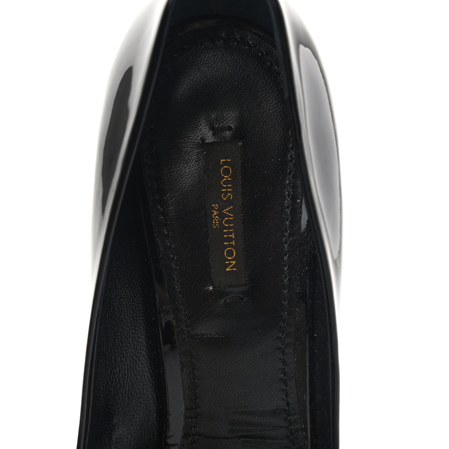 Patent Oh Really Peep Toe Pumps 40 Black
