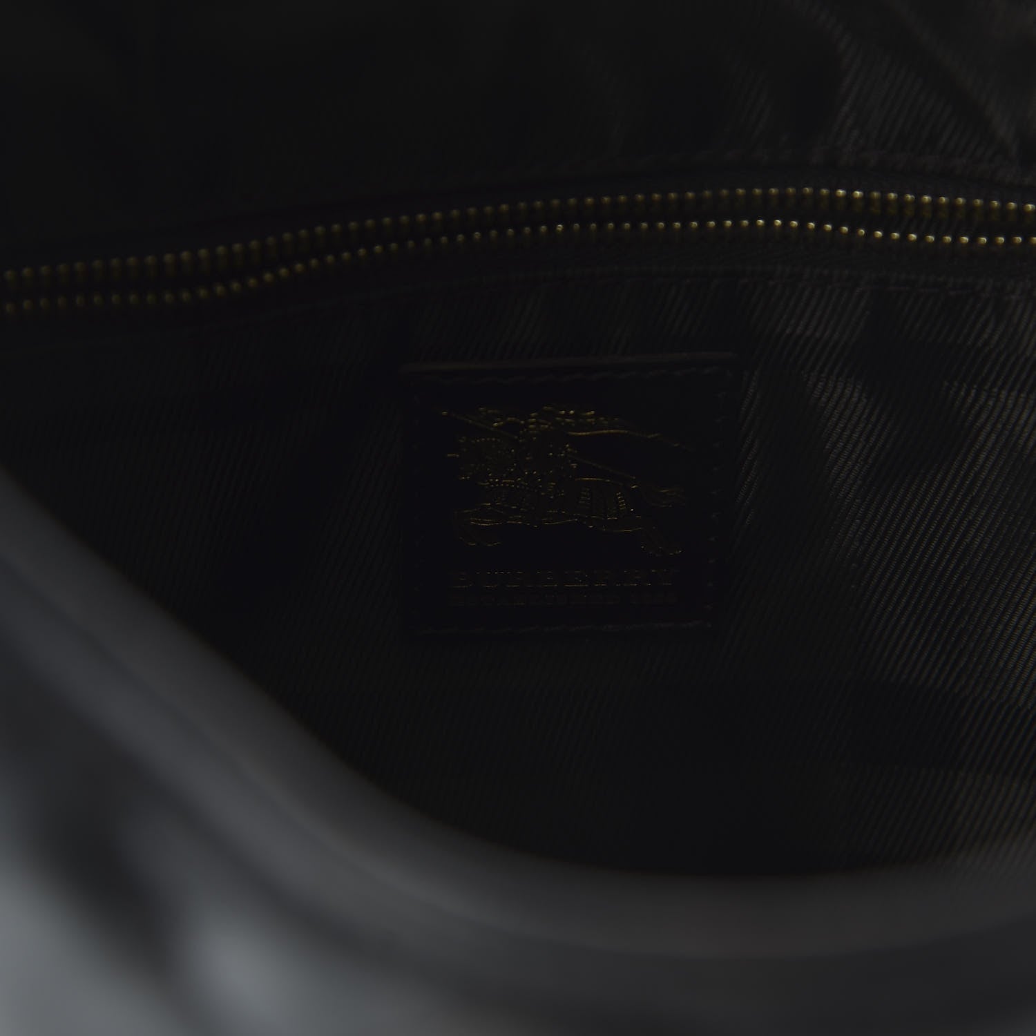 Burberry Calfskin Quilted Brook Hobo Dark Brown 8 of 10