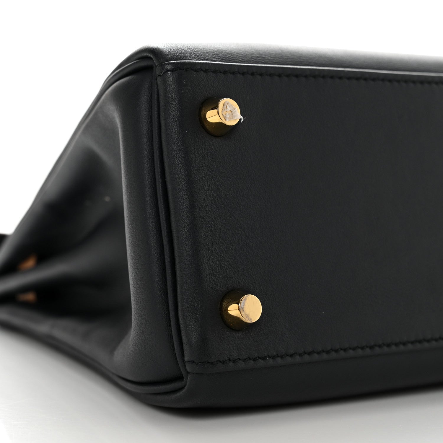 Hermes Swift Colormatic Kelly Retourne 25 Caban Black Chai Gold Etoupe 9 of 11
