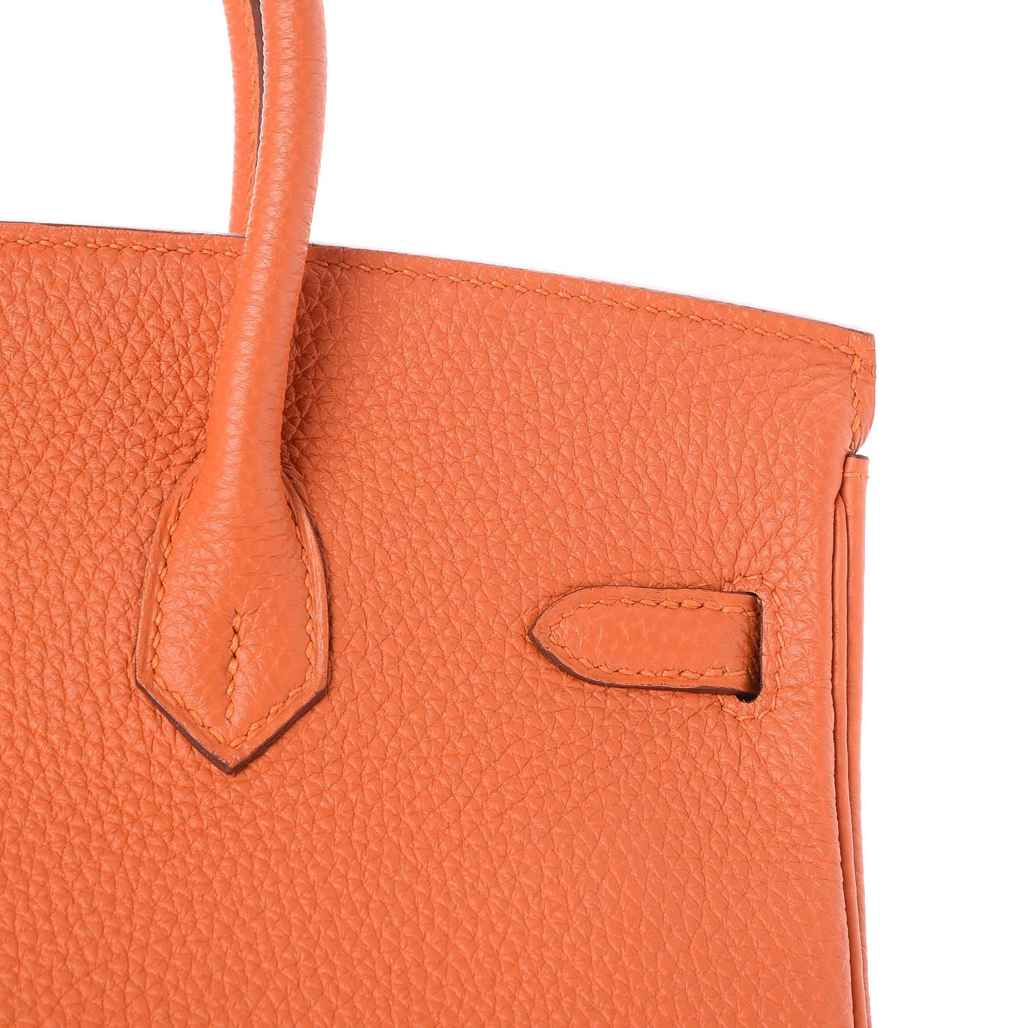 Hermes Togo Birkin 25 Orange 28 of 30