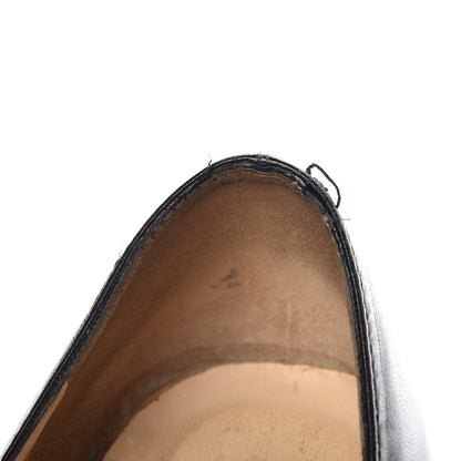 Christian Louboutin Calfskin Bruges 120 Pumps 38.5 Black 9 of 24