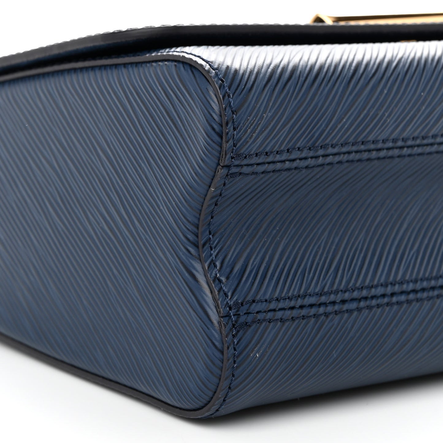 Epi Twist Shoulder Bag MM Indigo
