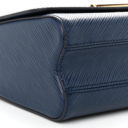 Louis Vuitton Epi Twist Shoulder Bag MM Indigo 9 of 11