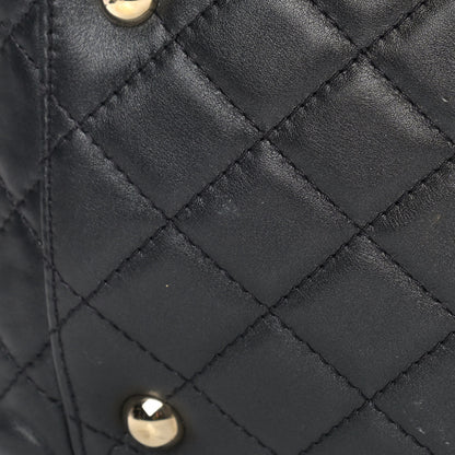 Chanel Calfskin Quilted XXL Travel Flap Bag Black 10 of 12