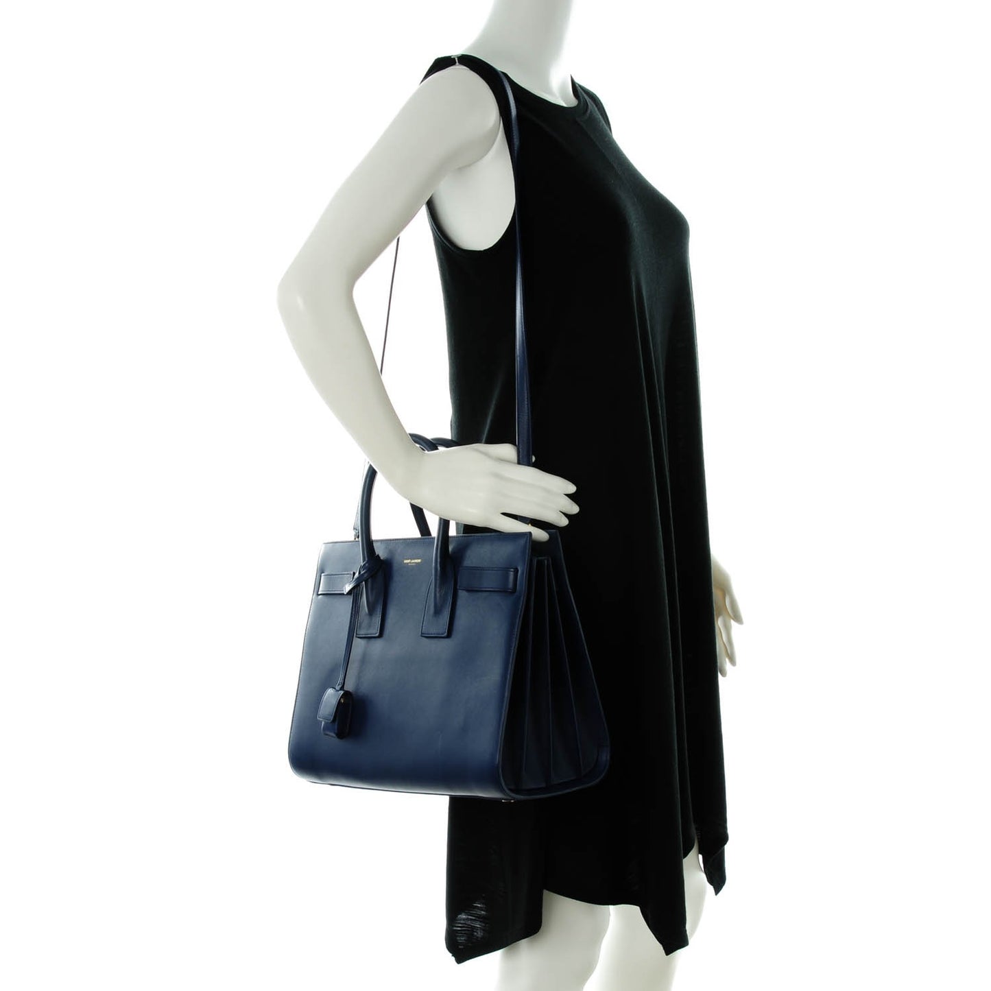 Calfskin Small Sac De Jour New Marine