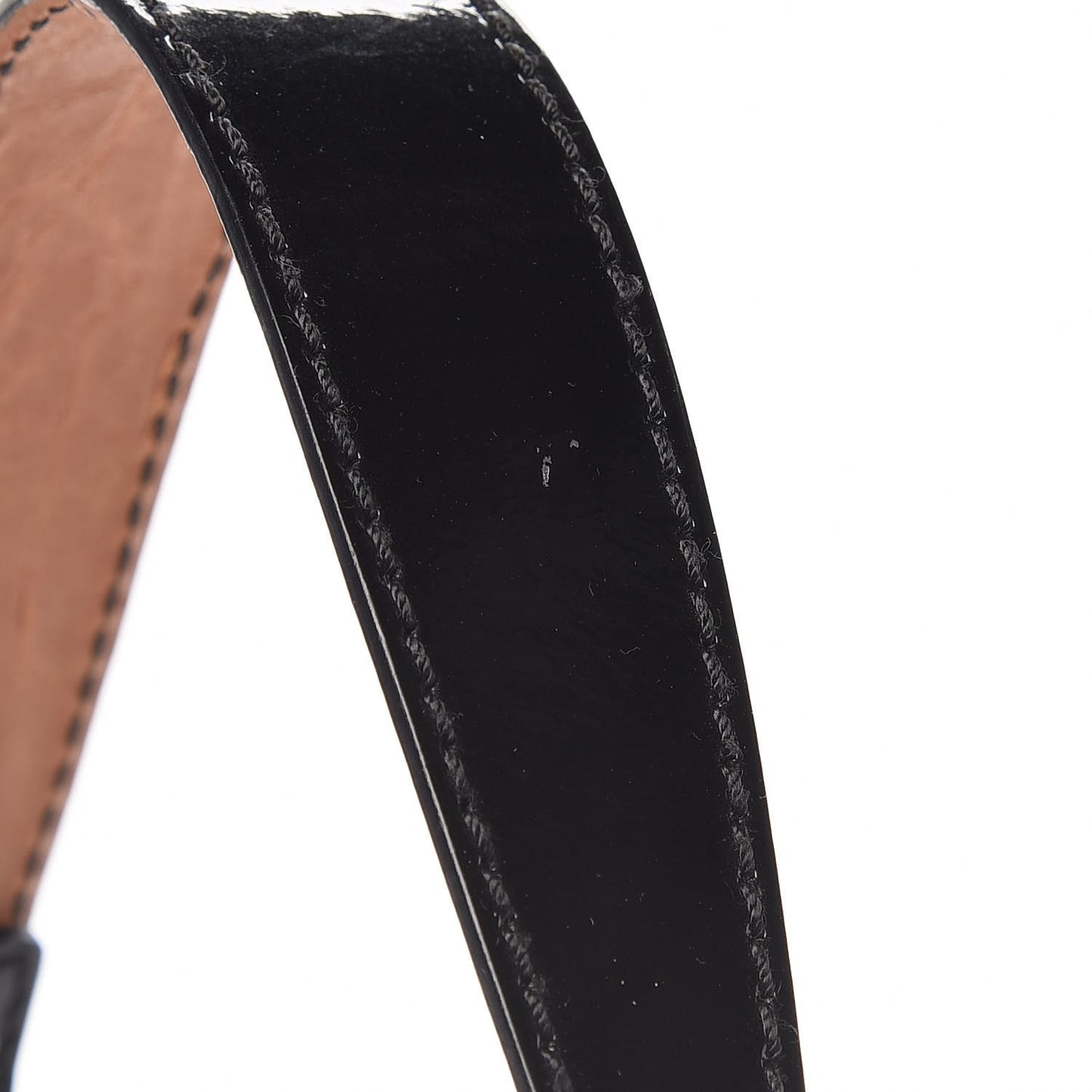 Nappa Patent B Bis Flap Bag Osso Black