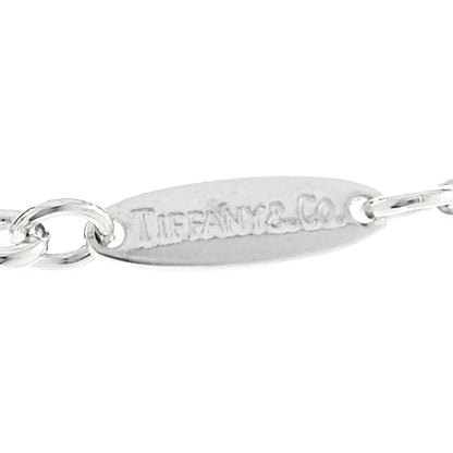 Tiffany Sterling Silver Elsa Peretti Infinity Cross Pendant Necklace 6 of 8