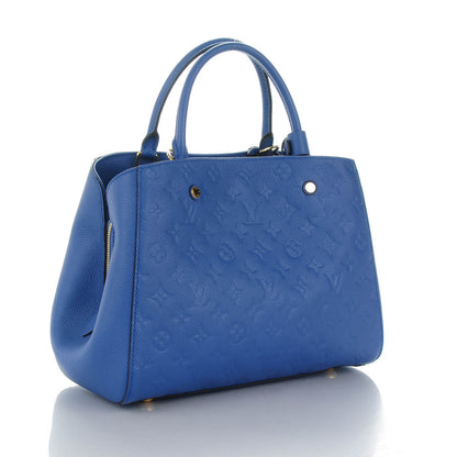 Louis Vuitton Empreinte Montaigne MM Denim 3 of 8
