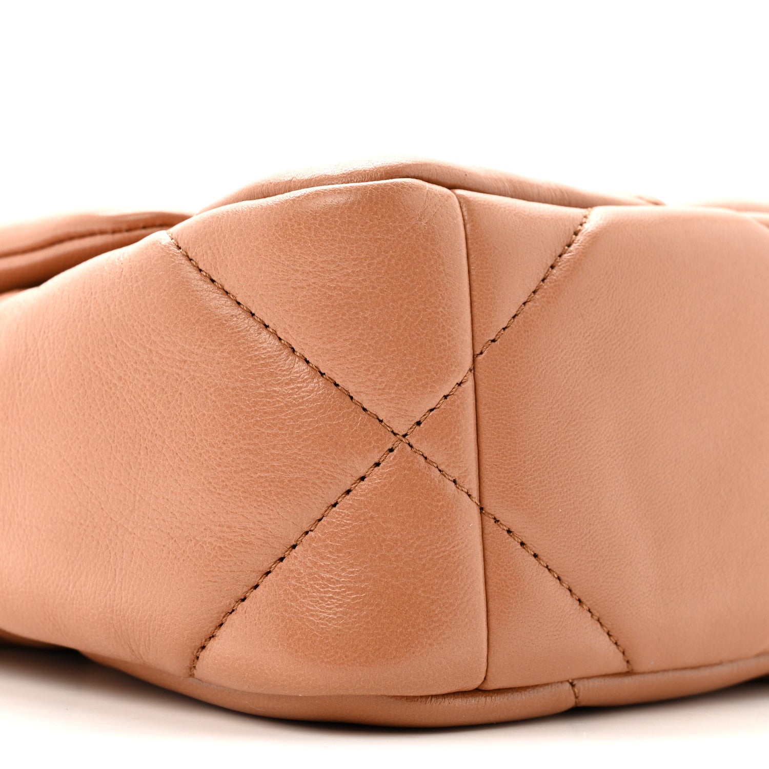 Chanel Lambskin Quilted Medium Chanel 19 Flap Brown 9 of 17
